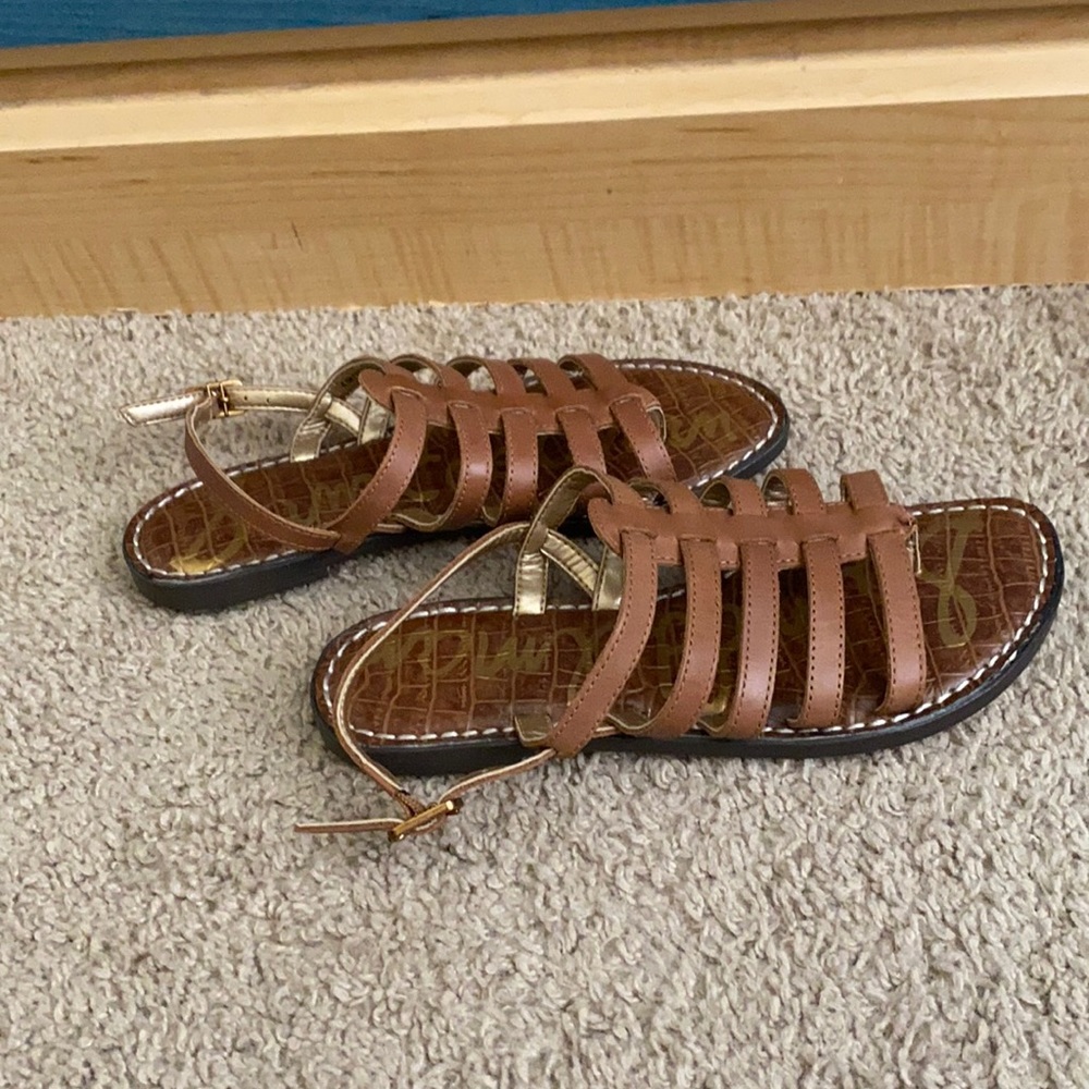NWOT Sam Edelman Garland Leather Sandal Size 5.5